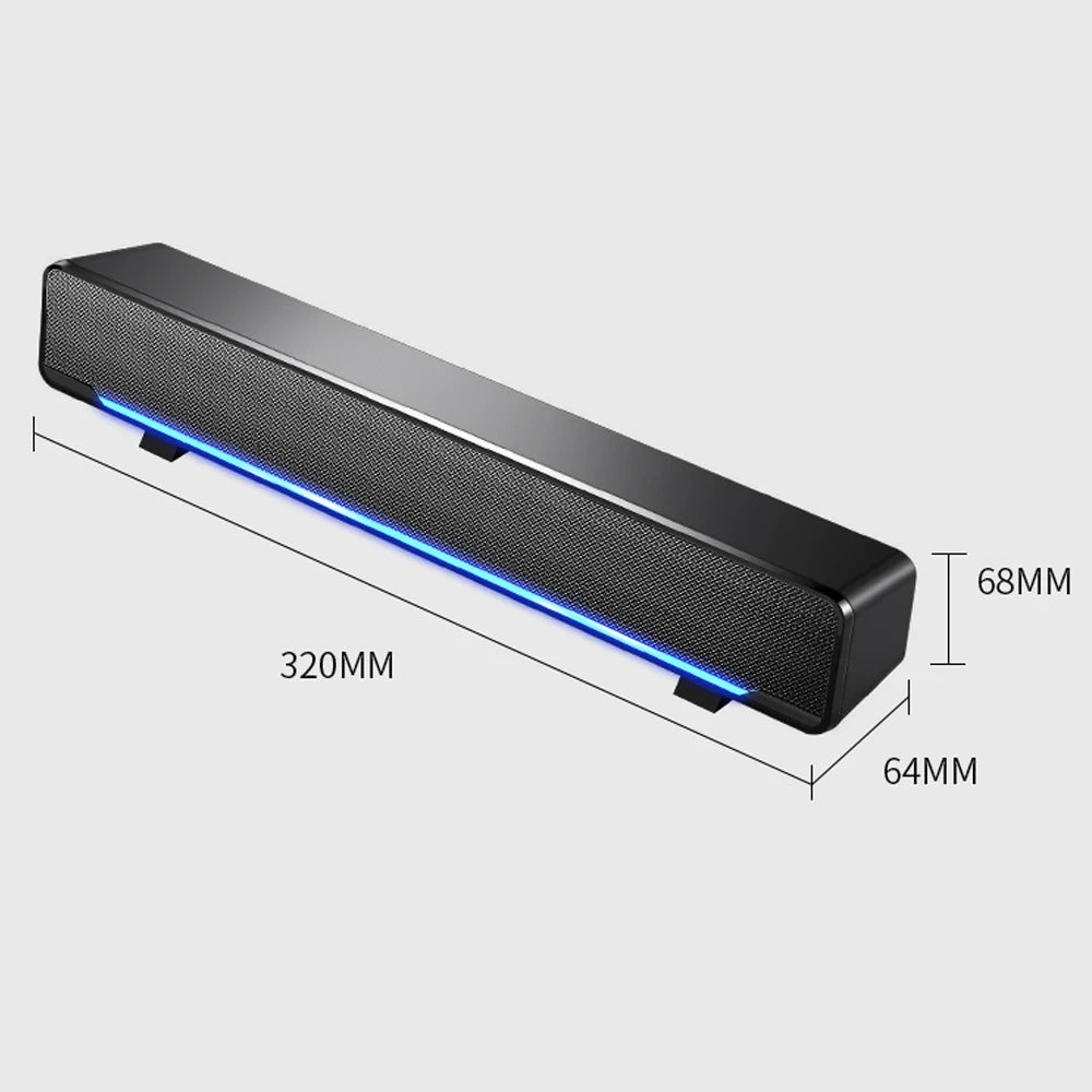 2021 Soundbar Wired And Wireless Bluetooth 5.0 Speaker For TV Soundbar With Subwoofer Wireless Bluetooth Sound Bar For TV Laptop