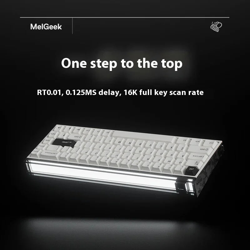 Melgeek Made68 Ultra Magnetic Axis Keyboard Customized Aluminum Alloy Ttc Magneto Switch 0.01rt Electronic Sports Gaming Keyboar