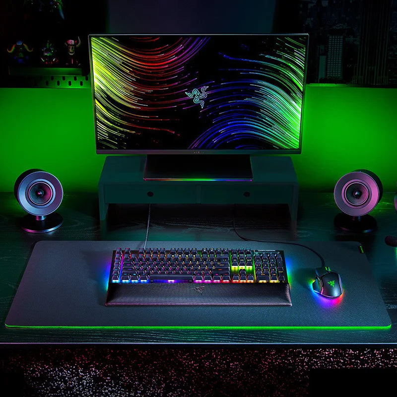 New Razer BlackWidow V4 Mechanical Gaming Keyboard With Chroma RGB 2-Side Underglow and Per-Key Lighting 6 Dedicated Macro Keys