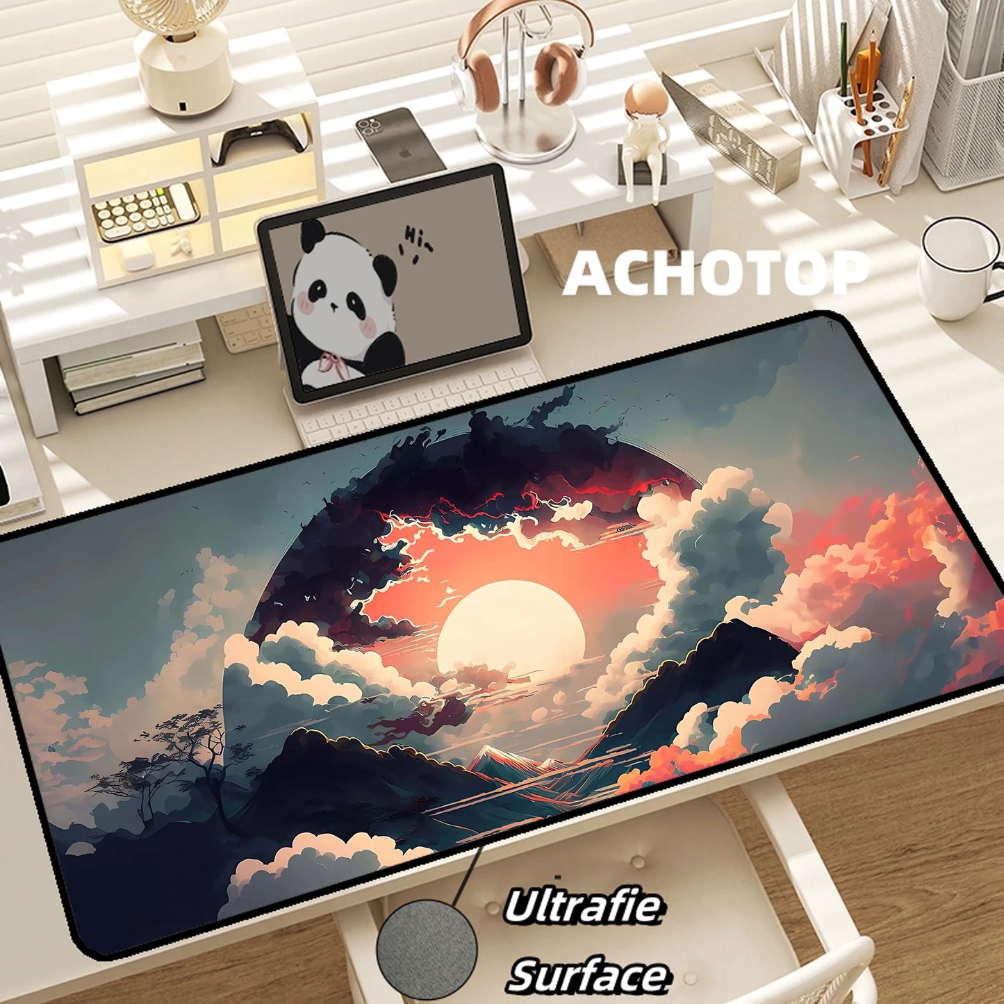 Ultrafine Surface Cloud Gamer Mouse Pad Mousepads Locking Edge Soft Mouse Mat Gaming Mousepad Keyboard Pads Tapis De Souris