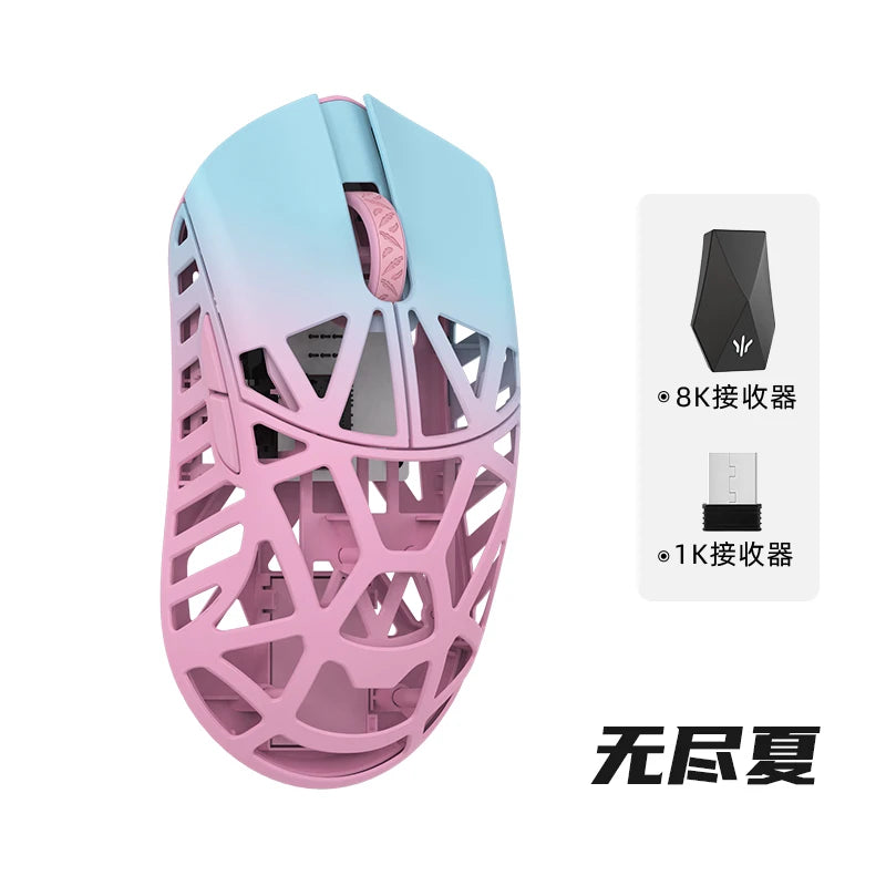 WLmouse Beast X Max Wireless Mouse PAW3950HS Sensor Magnesium Alloy 8K FPS Gaming Mouse Lightweight Gaming Accessories Customize