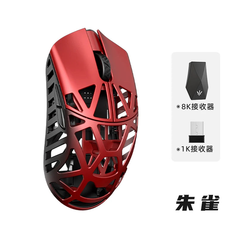 WLmouse Beast X Max Wireless Mouse PAW3950HS Sensor Magnesium Alloy 8K FPS Gaming Mouse Lightweight Gaming Accessories Customize