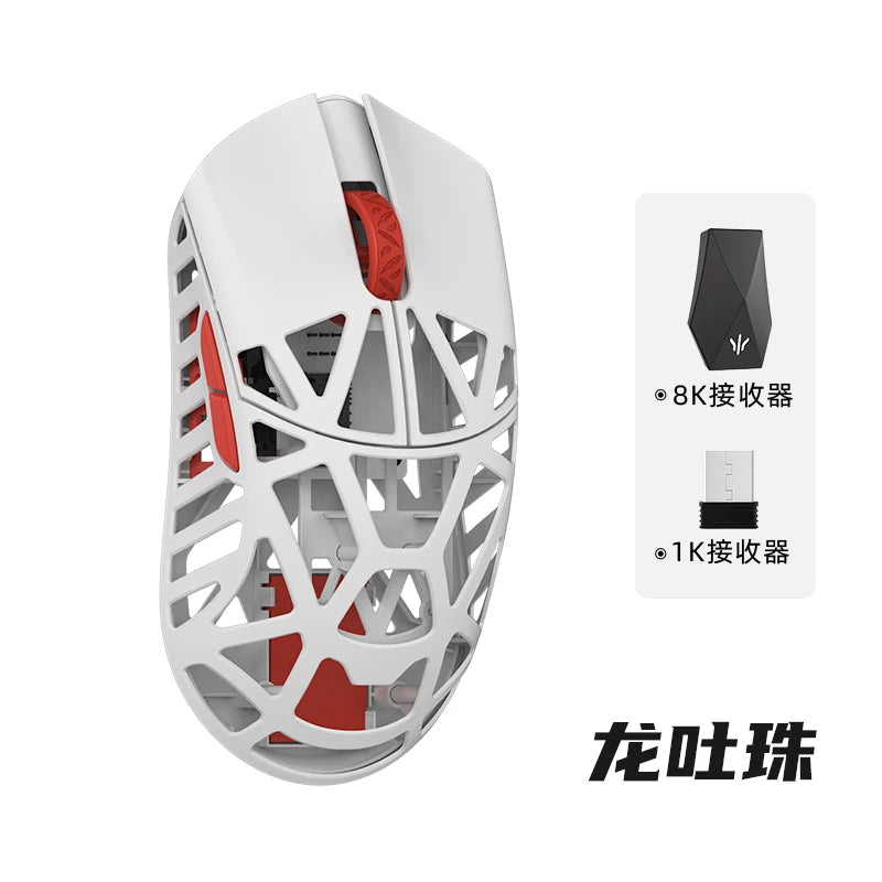 WLmouse Beast X Max Wireless Mouse PAW3950HS Sensor Magnesium Alloy 8K FPS Gaming Mouse Lightweight Gaming Accessories Customize