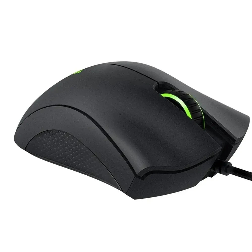 Original Razer DeathAdder Essential Wired Gaming Mouse Mice 6400DPI Optical Sensor 5 Independently Buttons For Laptop PC Gamer