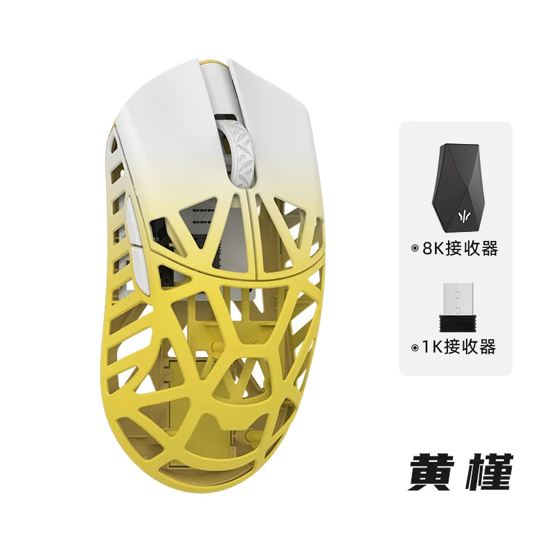 WLmouse Beast X Max Wireless Mouse PAW3950HS Sensor Magnesium Alloy 8K FPS Gaming Mouse Lightweight Gaming Accessories Customize