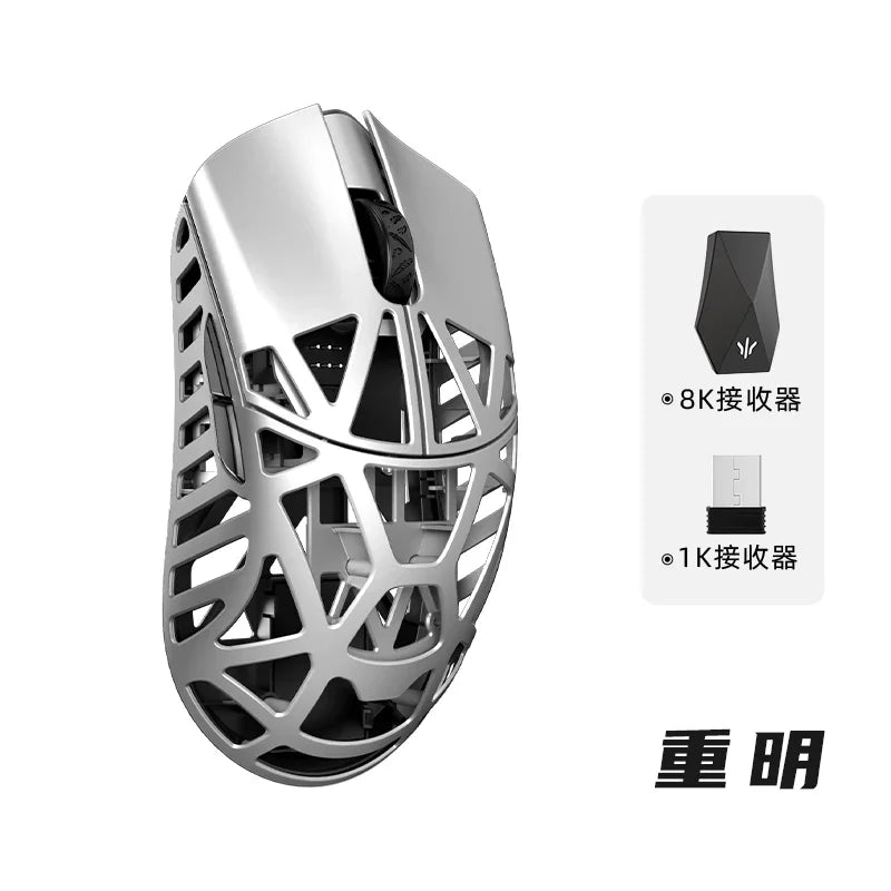 Wanling Lightweight Gaming Air Mouse Wlmouse Beast X Mini Mouse Dual Mode Wireless Magnesium Alloy and Custom Pc Accessories