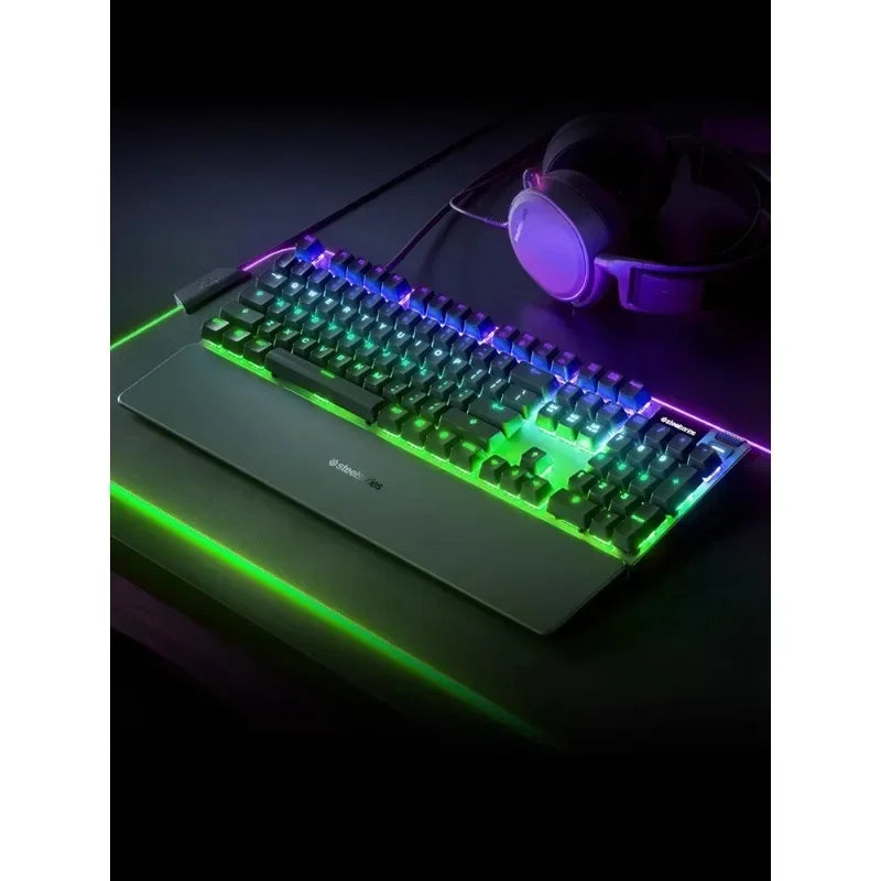 APEX Pro TKL/Mini Limited Edition Magnetic Axis Wired Mechanical Keyboard RGB OLED Metal Scroll Button E-sports Game Gifts