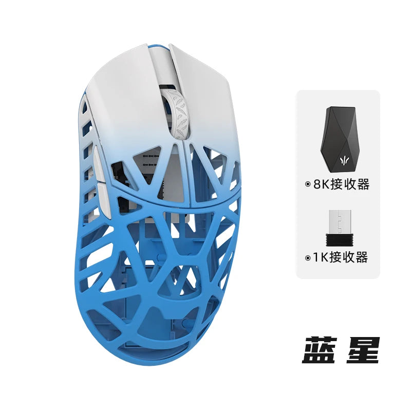 WLmouse Beast X Max Wireless Mouse PAW3950HS Sensor Magnesium Alloy 8K FPS Gaming Mouse Lightweight Gaming Accessories Customize