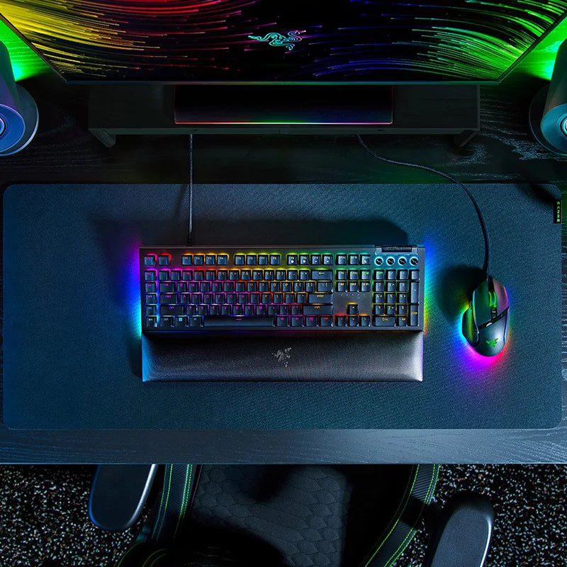 New Razer BlackWidow V4 Mechanical Gaming Keyboard With Chroma RGB 2-Side Underglow and Per-Key Lighting 6 Dedicated Macro Keys